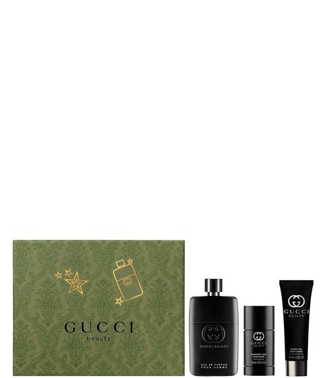 gucci.guilty gift set deodorant|guilty pour homme by Gucci.